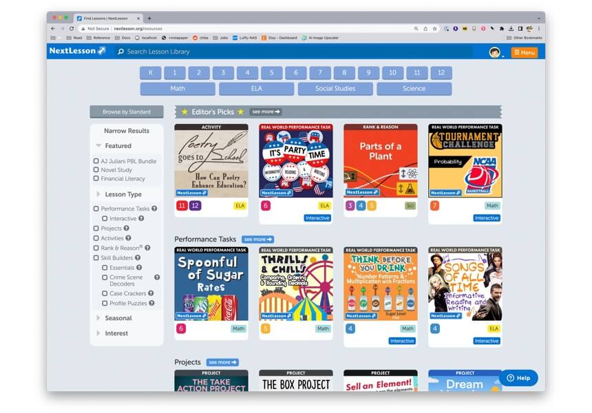 Website - Browse All